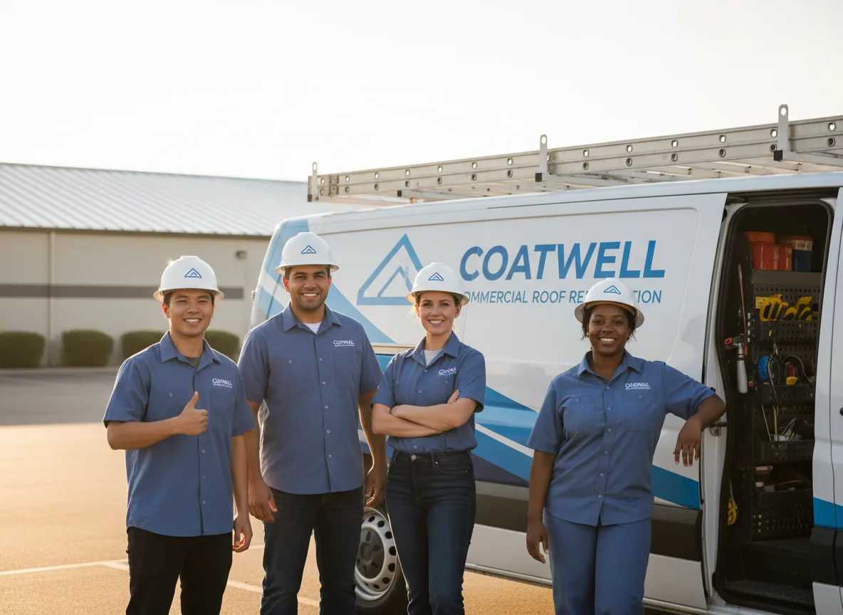 Commercial roof coating company in Flat Rock, IL